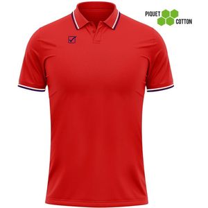 Polo shirt givova red-navy blue