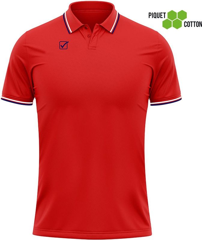 Givova - Action - Poloshirt - Effen - 100% Katoen Piqué - Unisex