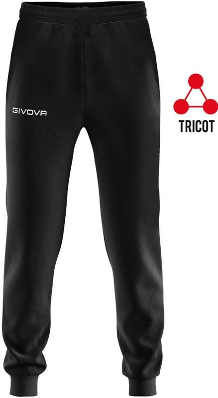 Givova - Sportbroek - Zwart - Ademend - Flexibel