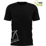 Cotton t-shirt givova reflective black