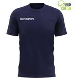 Givova Fresh T-shirt Met Korte Mouwen Blauw Man