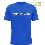 Cotton t-shirt givova spot royal blue