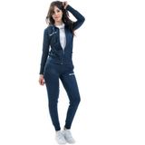 Givova - Trainingspak - Zwart - 100% Polyester - Hooded Jacket met Rits