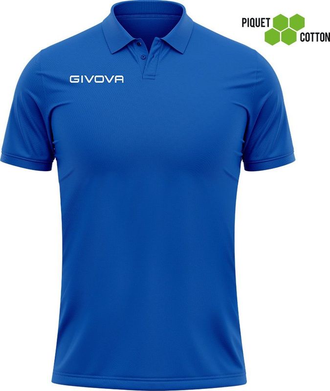 Polo shirt givova polo cotone piquet summer