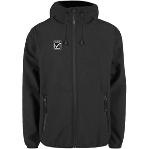 Givova - Softshelljack - Zwart - Polyester - Waterbestendig - Ademend