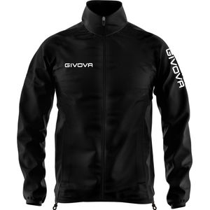 Givova - Winddicht Sportjack - Zwart - Nylon