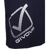 Cotton t-shirt givova reflective navy