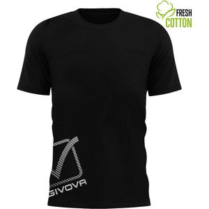 Cotton t-shirt givova reflective navy
