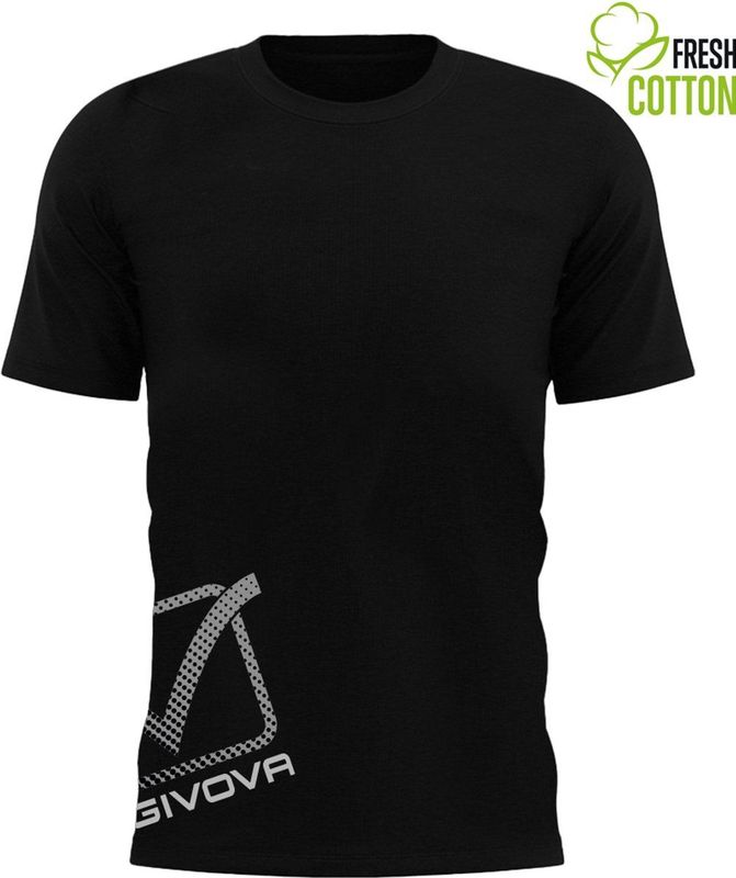 Givova Reflective T-shirt Met Korte Mouwen Grijs S Man,Vrouw