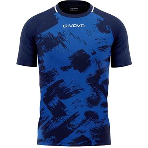 Givova - Art - Sport T-shirt - Royal Blue - Polyester Interlock