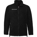 Winterjack - Geborduurd Logo - Zwart - 100% Polyester