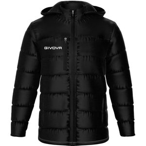 Givova - Prime - Winterjas - Blauw-Zwart - Polyester