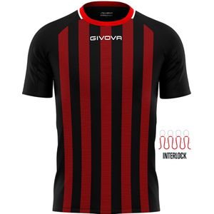 Givova Tratto T-shirt Met Korte Mouwen Rood L Man