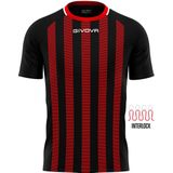 Givova - Rugby T-shirt - Rood-Geel - Ademend - Duurzaam