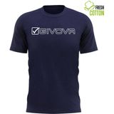 Katoenen t-shirt givova mondo wit s