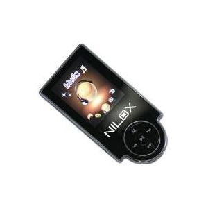 Nilox MP4-speler 4 GB zwart – MP3-/MP4-speler (4 GB, OLED, 32 g, zwart)