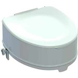 GIMA Verhoogde toiletbril met bevestigingssysteem, 14 cm.