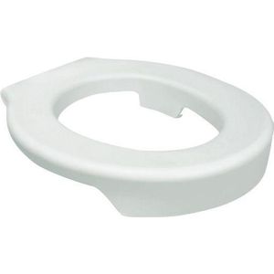 Zachte Toiletzitting - Wit - Universeel - Afneembaar - Hoogte 3 cm - Antislip Onderzijde