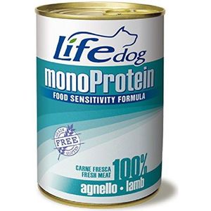 Life Dog Monoproteïne, lam, 400 g blik