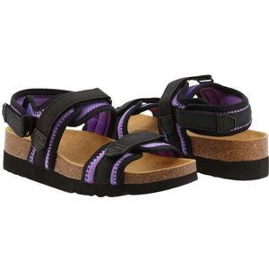 Scholl, Flat Sandalen Paars, Dames, Maat:36 EU