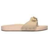 Scholl - Pescura Flat Original - Slipper - Beige - Leer