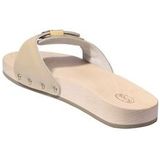 Scholl - Pescura Flat Original - Slipper - Beige - Leer