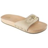 Scholl - Pescura Flat Original - Slipper - Beige - Leer