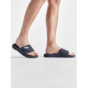 Scholl - Nautilus - Teenslipper - Navy Blue - PVC - Klittenbandsluiting