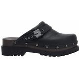 Scholl - Cindy - Klomp - Zwart - Leer