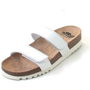 Scholl Maat 40 witte Bioprint Lusaka vrouwen sandalen