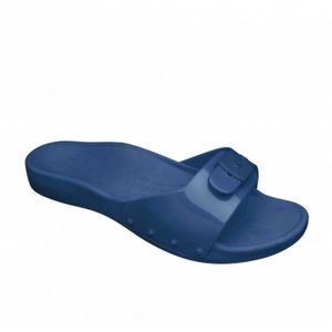 Scholl Sun Navy Blu Scholl ciabatta Biomechanics Size 42