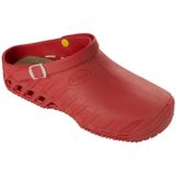 Scholl - Evo - Klomp - Rood - Uitneembare Binnenzool - Ademend