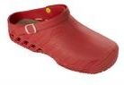 Scholl Unisex Clog Evo Pantoffels Schoenen, rood, 40.5 EU