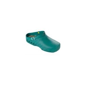 Scholl Clog Evo, uniseks sanitaire klompen, Groen, 47 EU