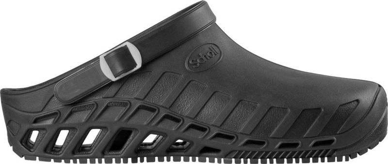 Scholl - Evo - Klomp - Zwart - Uitneembare Binnenzool - Ademend