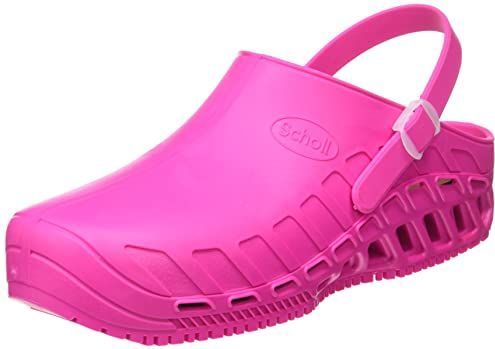 Scholl - Evo - Klomp - Fuchsia - Uitneembare Binnenzool