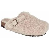 Scholl - Fae - Klomp - Off White - Schapenvacht - Verstelbare Pasvorm