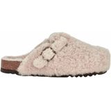 Scholl - Fae - Klomp - Off White - Schapenvacht - Verstelbare Pasvorm