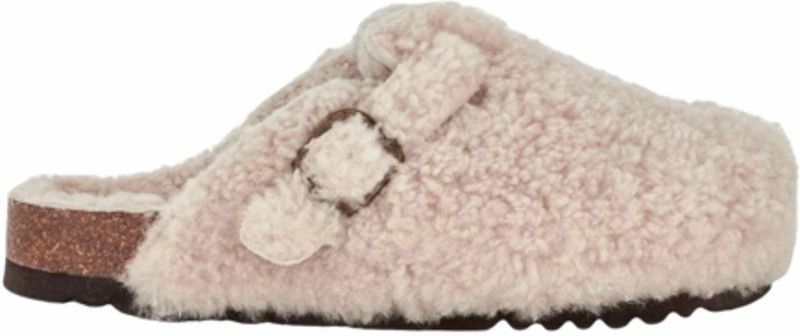 Scholl - Fae - Klomp - Off White - Schapenvacht - Verstelbare Pasvorm