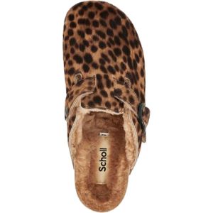 Scholl - Scholl Fae - Klomp - Yena - Koeienleer - Rubber en EVA Buitenzool