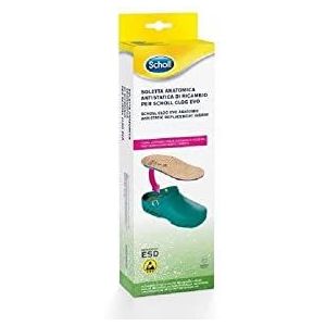 Scholl - Clog Evo - Inlegzool - Taupe - Antistatisch Ademend