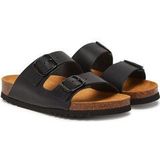 Scholl - Josephine - Slipper - Zwart - Leer