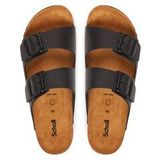 Scholl - Josephine - Slipper - Zwart - Leer