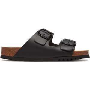 Scholl - Josephine - Slipper - Zwart - Leer