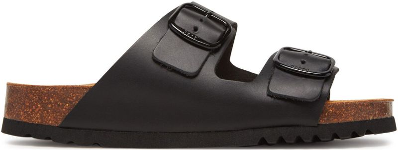 Scholl - Josephine - Slipper - Zwart - Leer