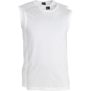 Alan Red - Montana - Tanktops - Wit - 2-pack - Slim-fit - 100% Katoen