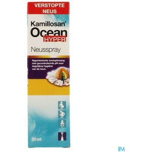 Kamillosan Ocean Hyper Neusspray - Bij verstopte neus - Zoutoplossing - 20ml