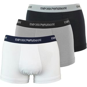 Emporio Armani 111357-CC717 Boxershorts - Zwart - 3 Eenheden