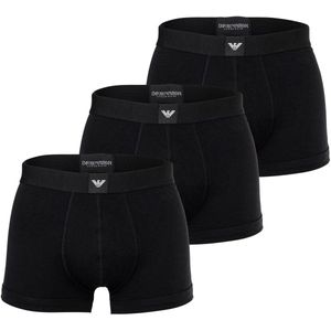 Emporio Armani - Essential Logolabel Trunk - Boxershorts - 3 Eenheden