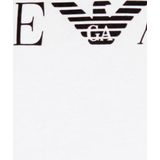 Emporio Armani - Basis 2-pack Ronde Hals T-shirts Wit